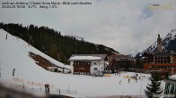 Archiv Foto Webcam Lech am Arlberg: Ausblick Chalet Anna Maria zur Piste 09:00