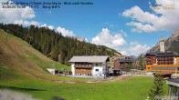 Archiv Foto Webcam Lech am Arlberg: Ausblick Chalet Anna Maria zur Piste 15:00