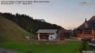 Archived image Webcam Chalet Anna Maria in Lech 19:00