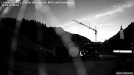 Archiv Foto Webcam Lech am Arlberg: Ausblick Chalet Anna Maria zur Piste 03:00