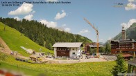 Archiv Foto Webcam Lech am Arlberg: Ausblick Chalet Anna Maria zur Piste 11:00