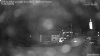Archiv Foto Webcam Lech am Arlberg: Ausblick Chalet Anna Maria zur Piste 23:00