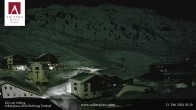 Archiv Foto Webcam Hotel Arlberghaus in Zürs mit Blick auf den Weltcuphang 20:00