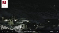 Archiv Foto Webcam Hotel Arlberghaus in Zürs mit Blick auf den Weltcuphang 02:00