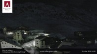 Archiv Foto Webcam Hotel Arlberghaus in Zürs mit Blick auf den Weltcuphang 04:00