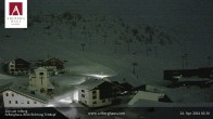 Archiv Foto Webcam Hotel Arlberghaus in Zürs mit Blick auf den Weltcuphang 01:00