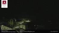 Archiv Foto Webcam Hotel Arlberghaus in Zürs mit Blick auf den Weltcuphang 01:00