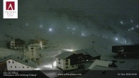 Archived image Webcam Hotel Arlberghaus at Zürs 23:00