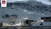 Archiv Foto Webcam Hotel Arlberghaus in Zürs mit Blick auf den Weltcuphang 06:00