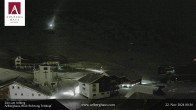 Archiv Foto Webcam Hotel Arlberghaus in Zürs mit Blick auf den Weltcuphang 23:00