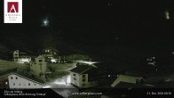 Archived image Webcam Hotel Arlberghaus at Zürs 23:00