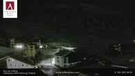 Archived image Webcam Hotel Arlberghaus at Zürs 23:00