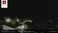 Archiv Foto Webcam Hotel Arlberghaus in Zürs mit Blick auf den Weltcuphang 03:00