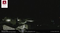 Archiv Foto Webcam Hotel Arlberghaus in Zürs mit Blick auf den Weltcuphang 01:00