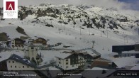 Archiv Foto Webcam Hotel Arlberghaus in Zürs mit Blick auf den Weltcuphang 13:00