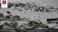 Archiv Foto Webcam Hotel Arlberghaus in Zürs mit Blick auf den Weltcuphang 15:00