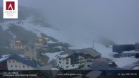 Archiv Foto Webcam Hotel Arlberghaus in Zürs mit Blick auf den Weltcuphang 19:00