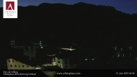 Archiv Foto Webcam Hotel Arlberghaus in Zürs mit Blick auf den Weltcuphang 03:00