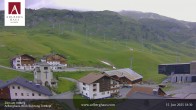 Archiv Foto Webcam Hotel Arlberghaus in Zürs mit Blick auf den Weltcuphang 17:00