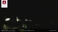 Archiv Foto Webcam Hotel Arlberghaus in Zürs mit Blick auf den Weltcuphang 03:00