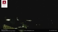 Archiv Foto Webcam Hotel Arlberghaus in Zürs mit Blick auf den Weltcuphang 03:00