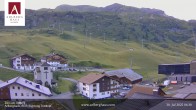 Archiv Foto Webcam Hotel Arlberghaus in Zürs mit Blick auf den Weltcuphang 05:00
