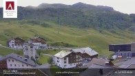 Archiv Foto Webcam Hotel Arlberghaus in Zürs mit Blick auf den Weltcuphang 07:00