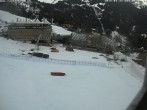 Archived image Webcam Innerwengen: finish area of Lauberhornrace 07:00