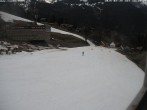 Archived image Webcam Innerwengen: finish area of Lauberhornrace 13:00