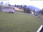 Archived image Webcam Innerwengen: finish area of Lauberhornrace 06:00