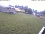 Archived image Webcam Innerwengen: finish area of Lauberhornrace 07:00