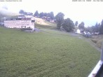 Archived image Webcam Innerwengen: finish area of Lauberhornrace 09:00