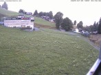 Archived image Webcam Innerwengen: finish area of Lauberhornrace 07:00