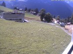 Archived image Webcam Innerwengen: finish area of Lauberhornrace 13:00