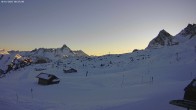 Archiv Foto Webcam Jägeralpe: Blick Biberkopf und Wartherhorn 07:00