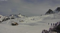 Archiv Foto Webcam Jägeralpe: Blick Biberkopf und Wartherhorn 11:00