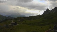 Archiv Foto Webcam Jägeralpe: Blick Biberkopf und Wartherhorn 05:00
