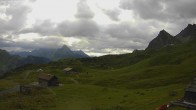 Archiv Foto Webcam Jägeralpe: Blick Biberkopf und Wartherhorn 07:00
