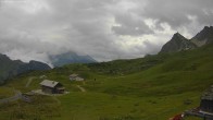 Archiv Foto Webcam Jägeralpe: Blick Biberkopf und Wartherhorn 13:00