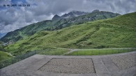 Archived image Webcam Warth: hotel Adler 13:00
