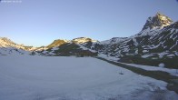 Archived image Webcam Jägeralpe, ski resort Warth-Schröcken 05:00