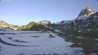 Archived image Webcam Jägeralpe, ski resort Warth-Schröcken 05:00