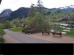 Archived image Webcam Hotel Alpina at Adelboden Boden 13:00