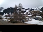 Archiv Foto Webcam Adelboden: Blick Hotel Alpina zum Weltcuphang 11:00