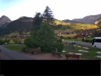 Archiv Foto Webcam Adelboden: Blick Hotel Alpina zum Weltcuphang 06:00