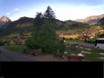 Archiv Foto Webcam Adelboden: Blick Hotel Alpina zum Weltcuphang 07:00