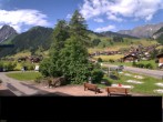 Archiv Foto Webcam Adelboden: Blick Hotel Alpina zum Weltcuphang 09:00