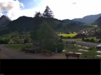 Archiv Foto Webcam Adelboden: Blick Hotel Alpina zum Weltcuphang 17:00