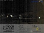 Archiv Foto Webcam Maria Alm: Mountain Resort Hochkönigin 23:00