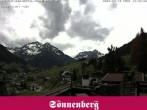 Archived image Webcam Hotel Sonnenberg Hirschegg 13:00